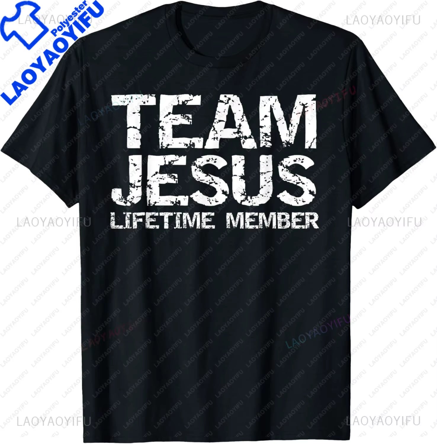 Funny Team Jesus Christian Faith Pray God Religious T-Shirt Funny Jesus Clothes T Shirts for Men Graphic T Shirts