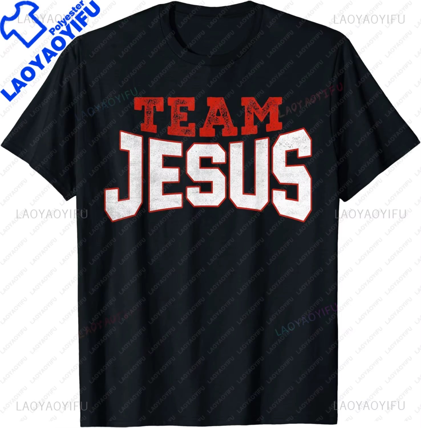Funny Team Jesus Christian Faith Pray God Religious T-Shirt Funny Jesus Clothes T Shirts for Men Graphic T Shirts