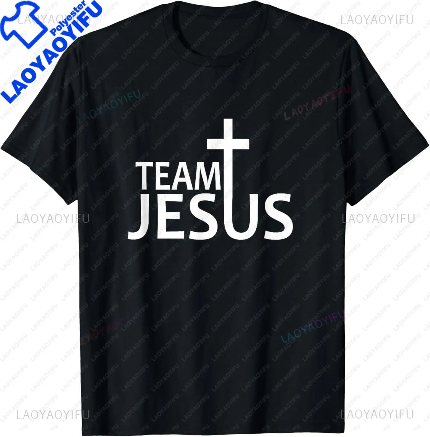 Funny Team Jesus Christian Faith Pray God Religious T-Shirt Funny Jesus Clothes T Shirts for Men Graphic T Shirts