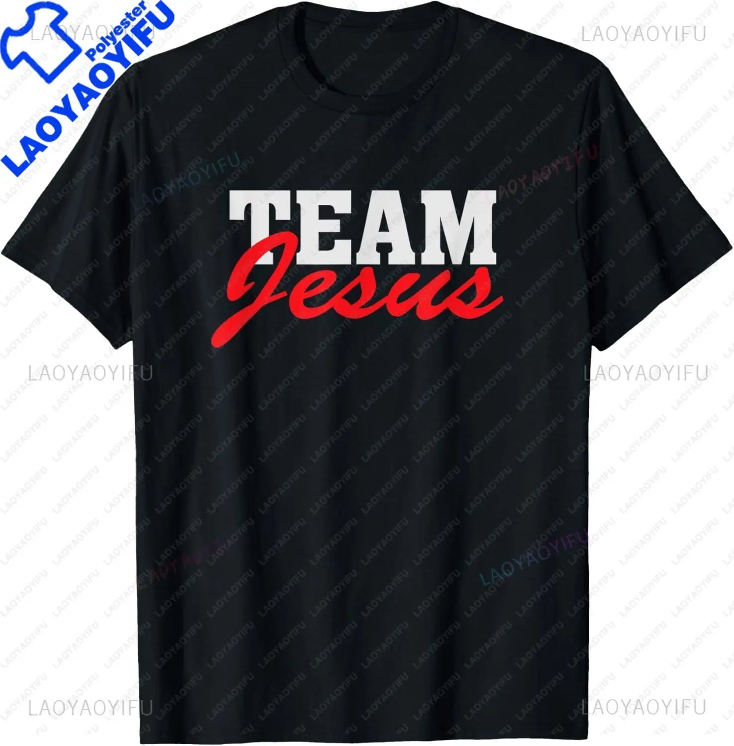 Funny Team Jesus Christian Faith Pray God Religious T-Shirt Funny Jesus Clothes T Shirts for Men Graphic T Shirts