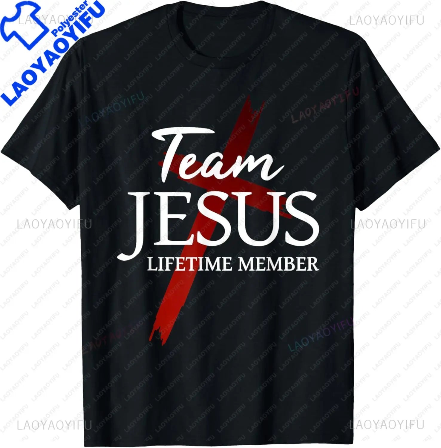Funny Team Jesus Christian Faith Pray God Religious T-Shirt Funny Jesus Clothes T Shirts for Men Graphic T Shirts