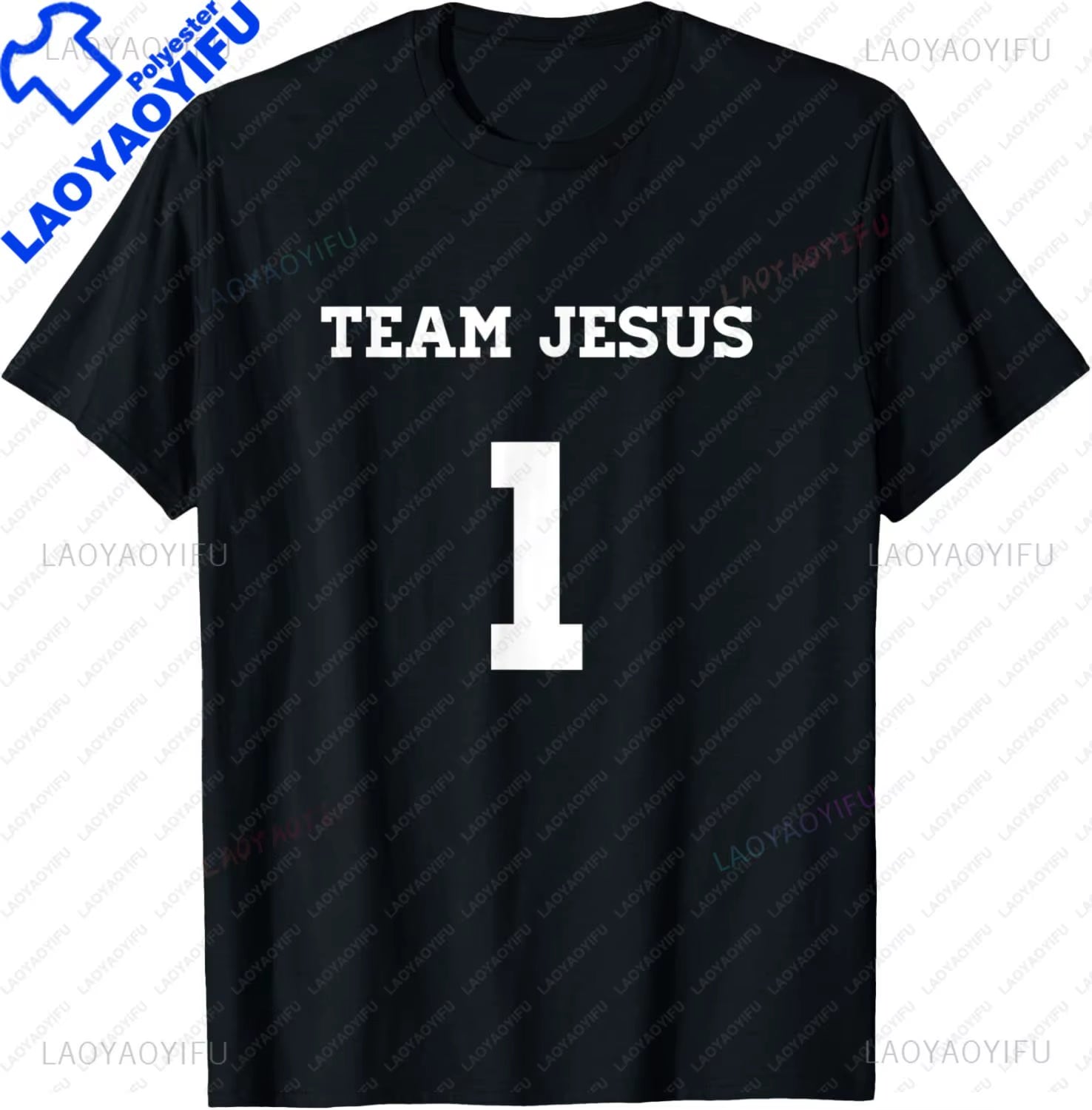 Funny Team Jesus Christian Faith Pray God Religious T-Shirt Funny Jesus Clothes T Shirts for Men Graphic T Shirts