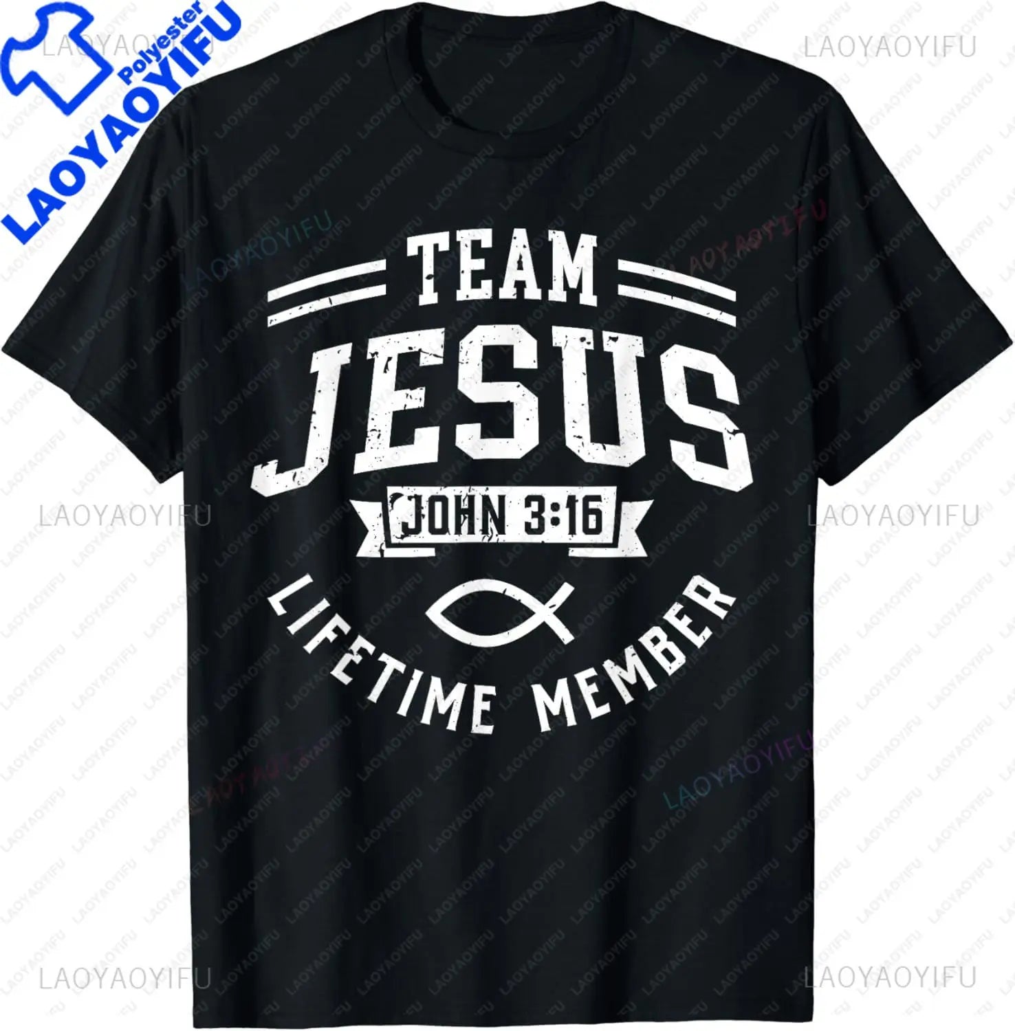 Funny Team Jesus Christian Faith Pray God Religious T-Shirt Funny Jesus Clothes T Shirts for Men Graphic T Shirts